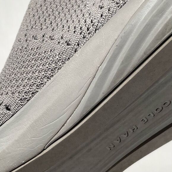 Cole Haan Grandevolution Mens 10.5 Grey Stitchlite Oxford Derbys - Picture 5 of 11